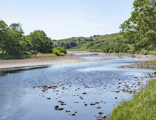 River Oykel from bridge