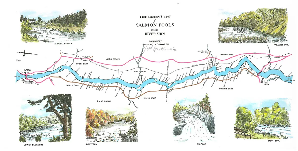 River Shin map River Shin map
