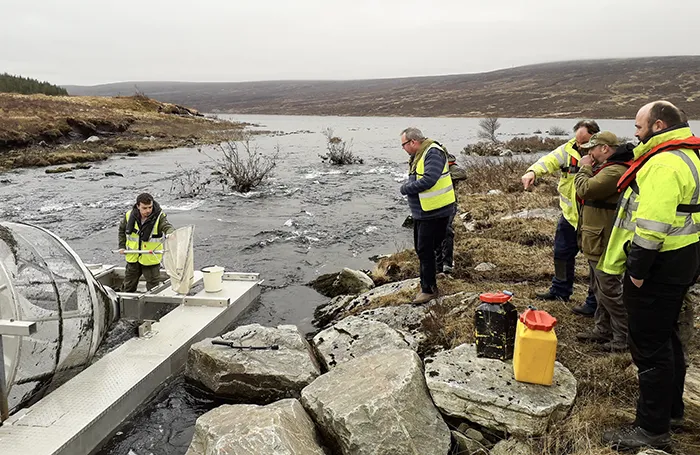 Smolt trapping course Smolt trapping course